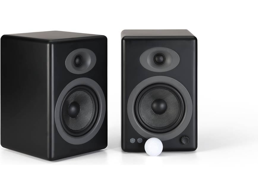 Audioengine A5+ (Black) Powered stereo speakers (Black) at Crutchfield