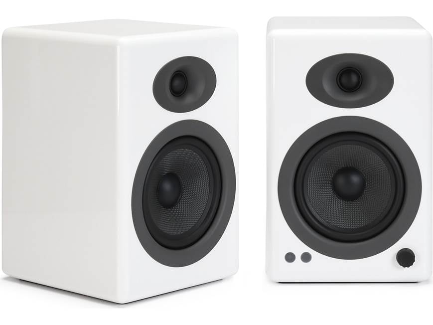 Audioengine A5+ (White) Powered stereo speakers (White) at Crutchfield