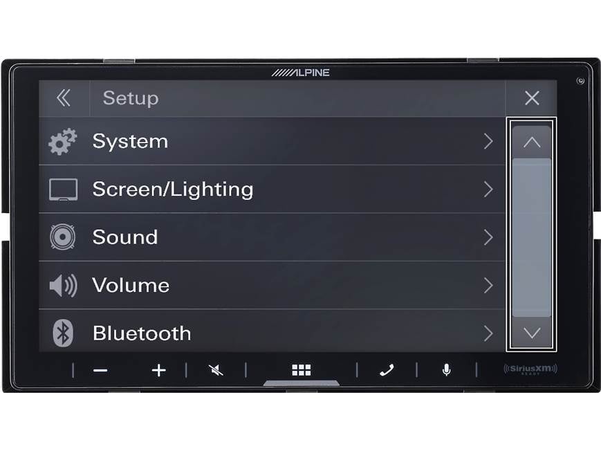 Alpine ILX-W770-M and Mono Amp Package Includes iLX-W770-M