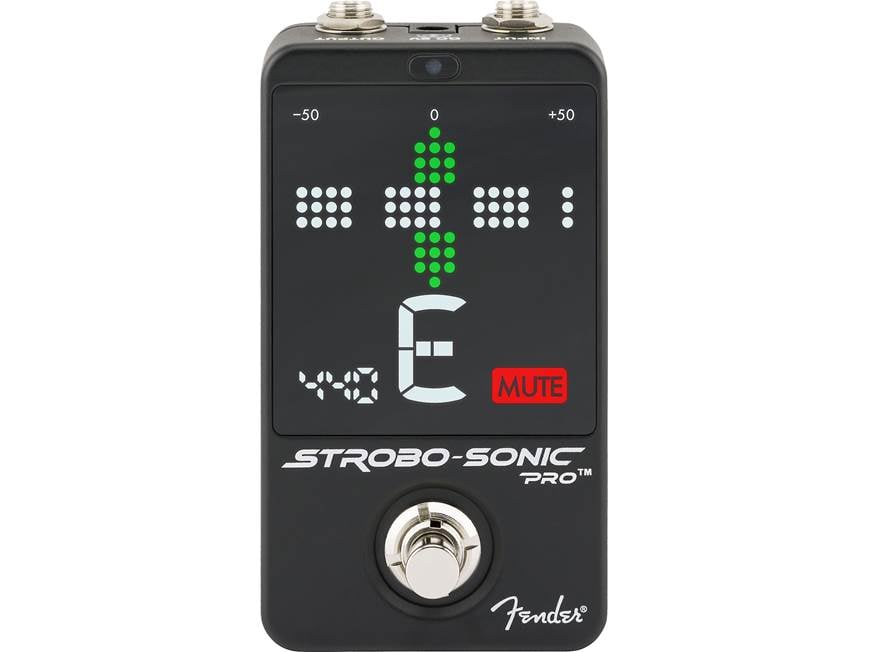 Fender Strobo-Sonic Pro™ Tuner pedal at Crutchfield