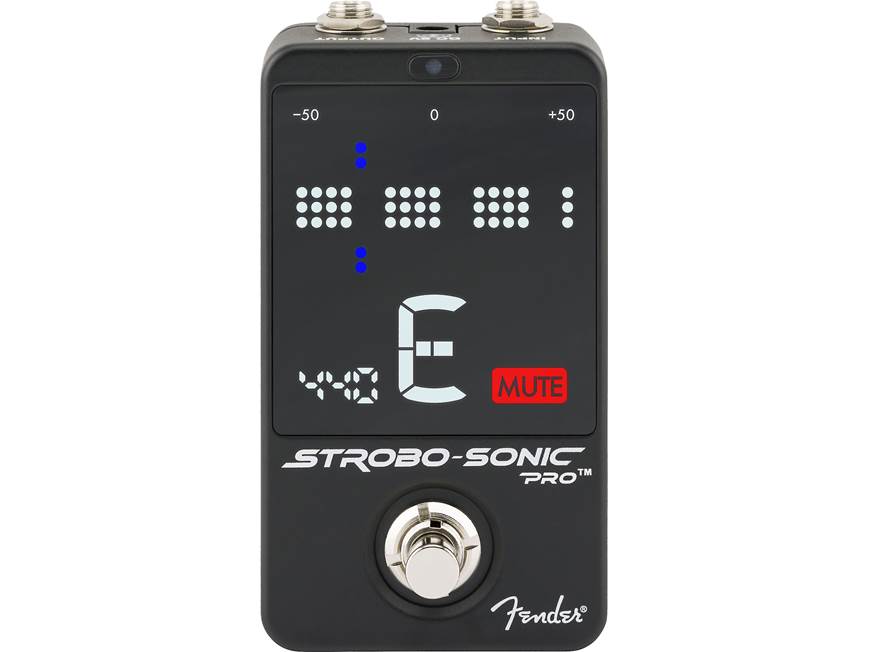 Fender Strobo-Sonic Pro™ Tuner pedal at Crutchfield
