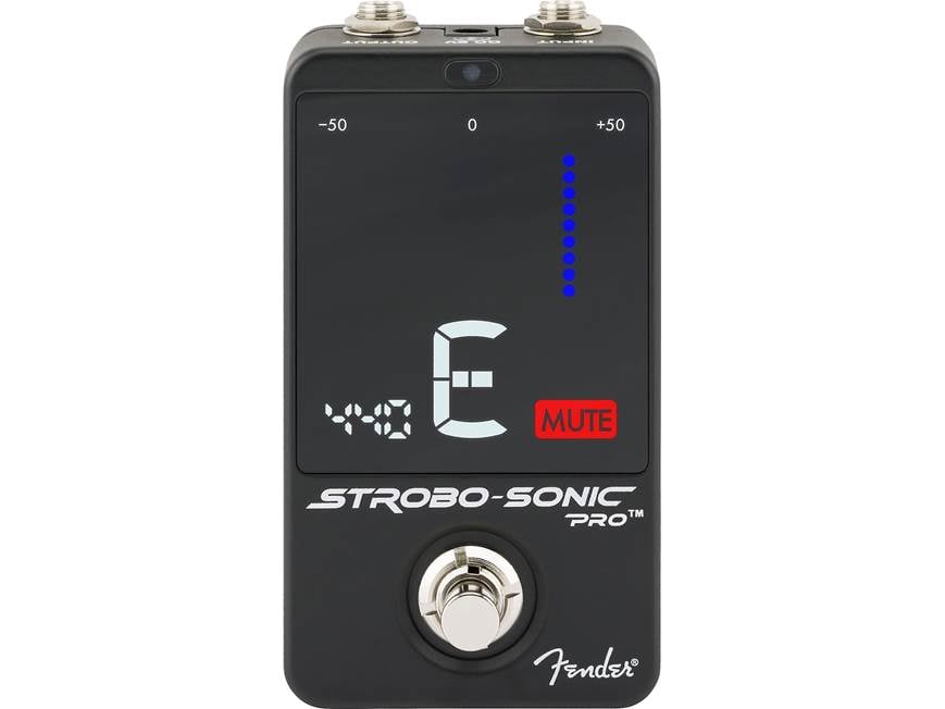 Fender Strobo-Sonic Pro™ Tuner pedal at Crutchfield