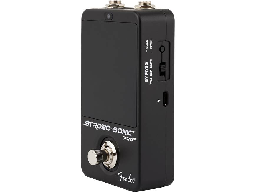 Fender STROBO-SONIC PRO ストロボチューナー Fender Strobo-Sonic Pro™ Tuner pedal at Crutchfield