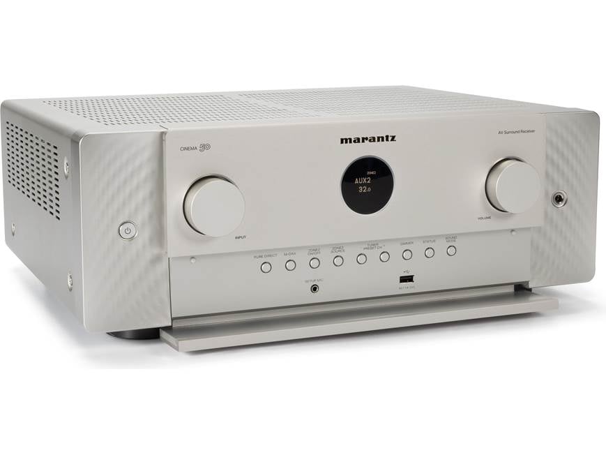 Marantz Cinema 50 (Silver Gold) 9.4-channel home theater receiver