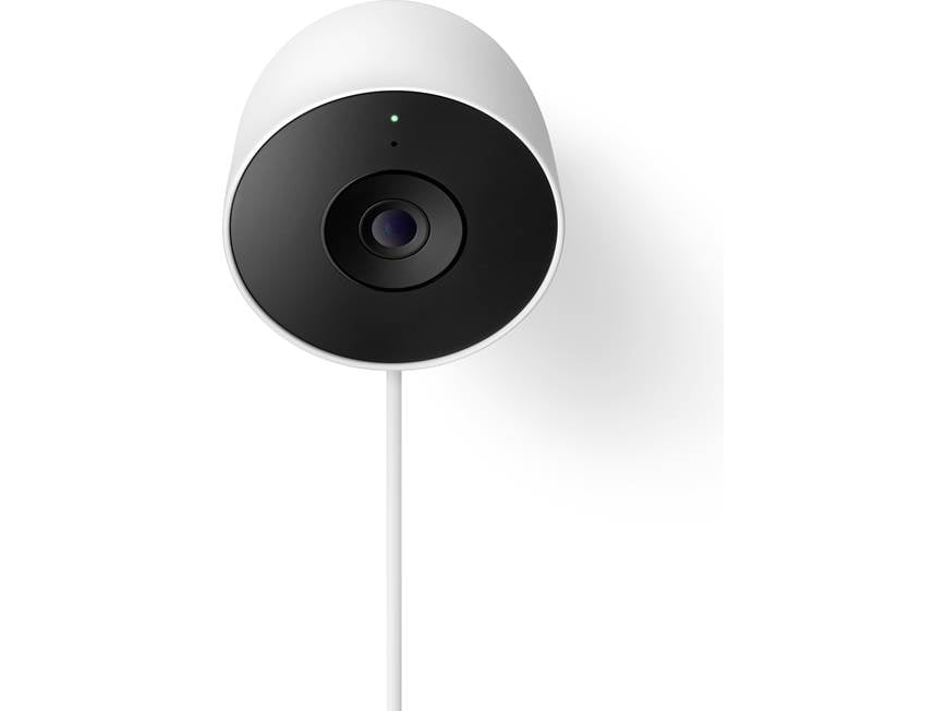 Google Nest Cam Outdoor Two-pack (Wired, 2nd Gen) Dual plug-in, AI