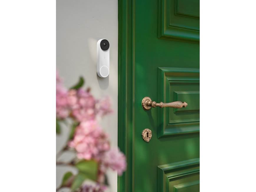 Google Nest Doorbell (Wired, 3rd Gen) (Snow) Hardwired video