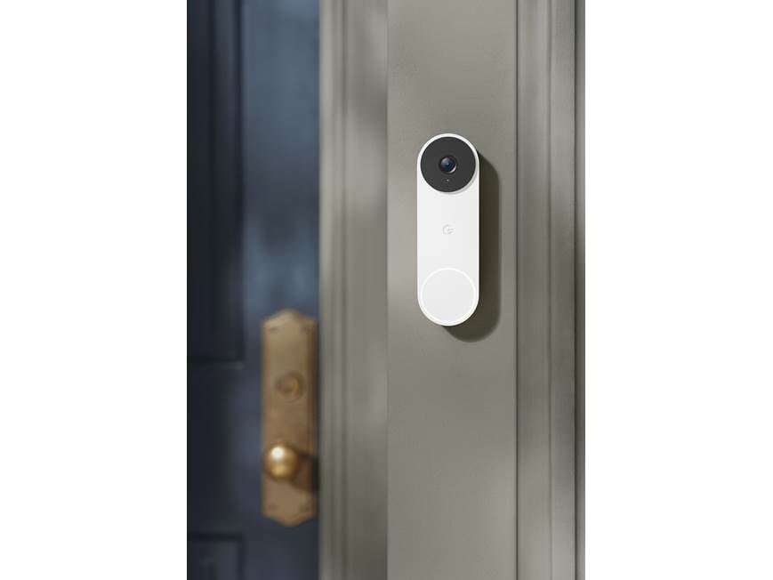 Google Nest Doorbell (Wired, 3rd Gen) (Snow) Hardwired video