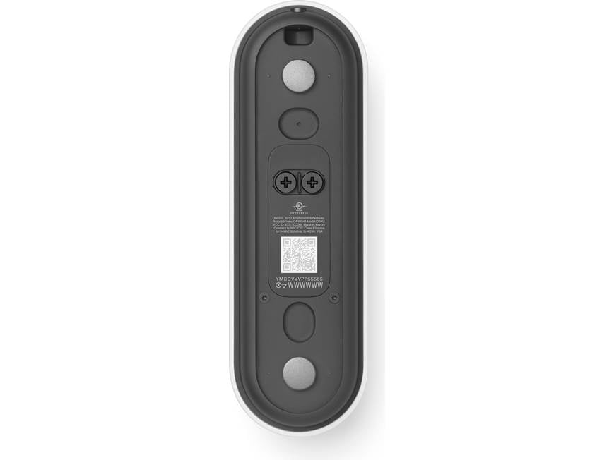 Google Nest Doorbell (Wired, 3rd Gen) (Snow) Hardwired video