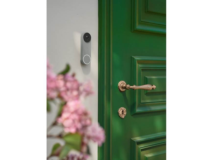 Google Nest Doorbell (Wired, 3rd Gen) (Hazel) Hardwired video