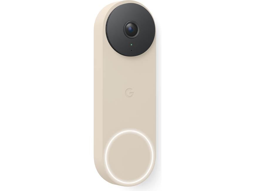 Google Nest Doorbell (Wired, 3rd Gen) (Linen) Hardwired video