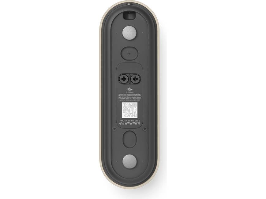 Google Nest Doorbell (Wired, 3rd Gen) (Linen) Hardwired video