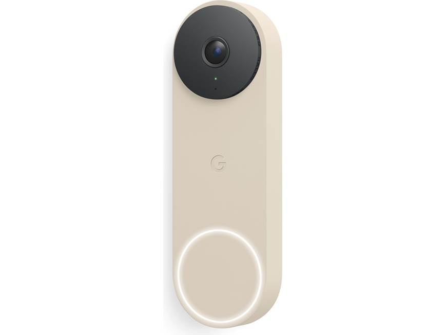 Google Nest Doorbell (Wired, 3rd Gen) (Linen) Hardwired video