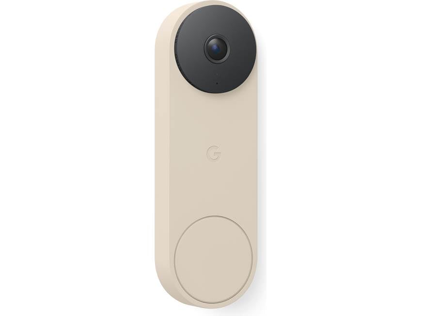 Google Nest Doorbell (Wired, 3rd Gen) (Linen) Hardwired video
