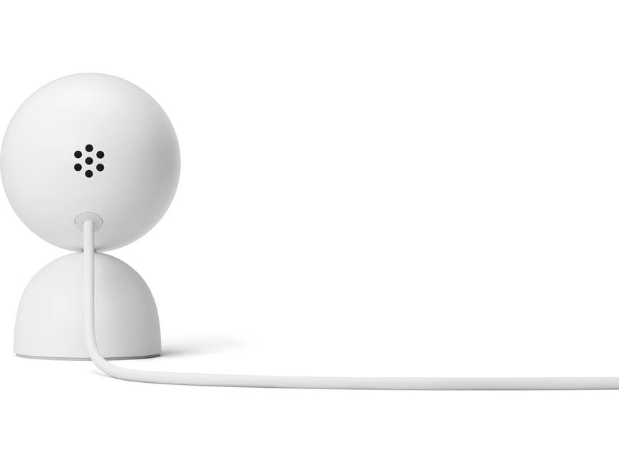 Google Nest Cam Indoor (Wired, 3rd Gen) (Snow) Plug-in, AI-powered
