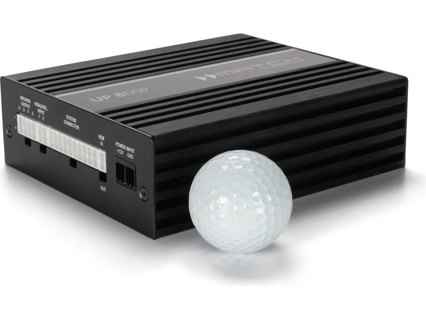 MATCH UP 8DSP Compact 8-channel car amplifier with digital signal