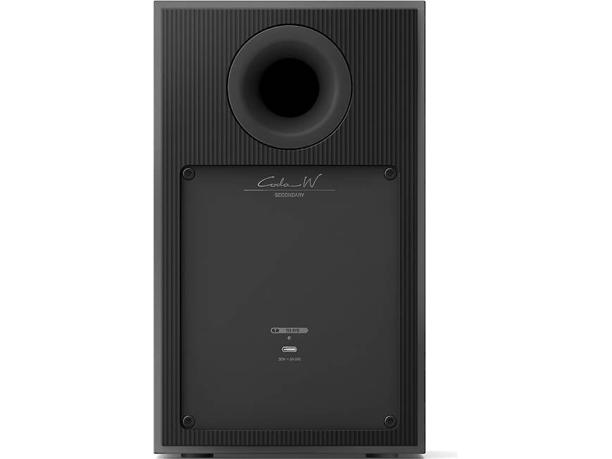 KEF Coda W ダークチタニウム KEF Coda W (Dark Titanium) Powered stereo speakers with Bluetooth