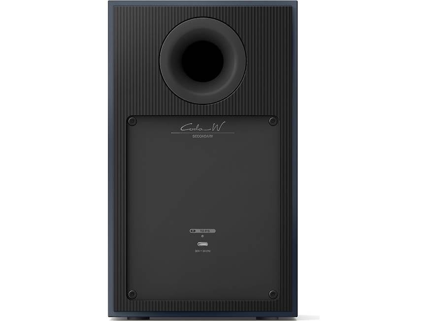 KEF Coda W (Midnight Blue) Powered stereo speakers with Bluetooth