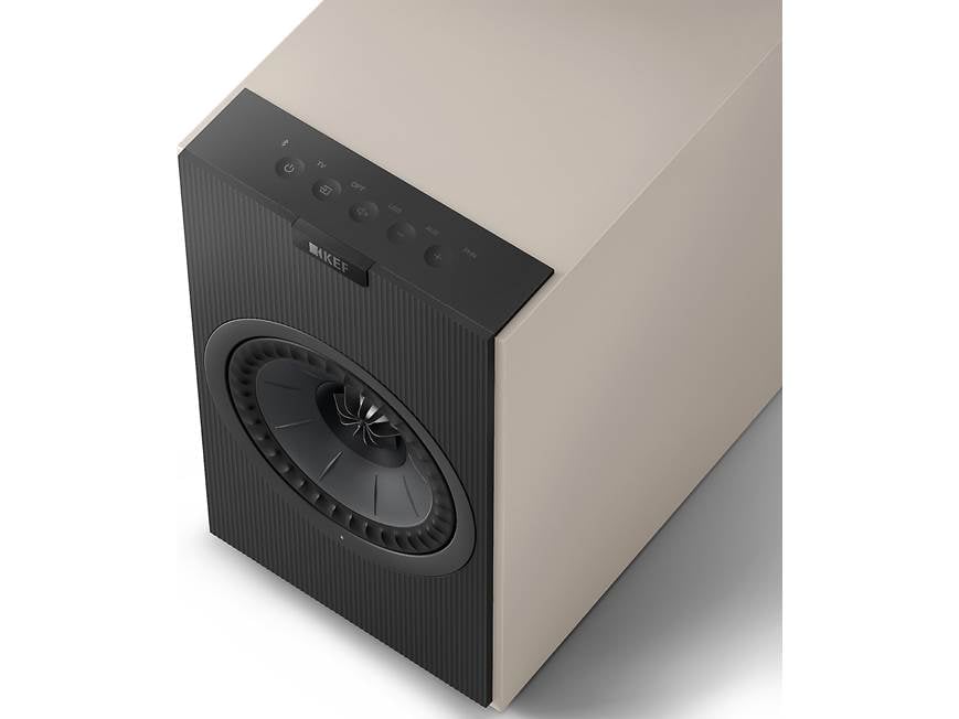 KEF Coda W (Nickel Grey) Powered stereo speakers with Bluetooth