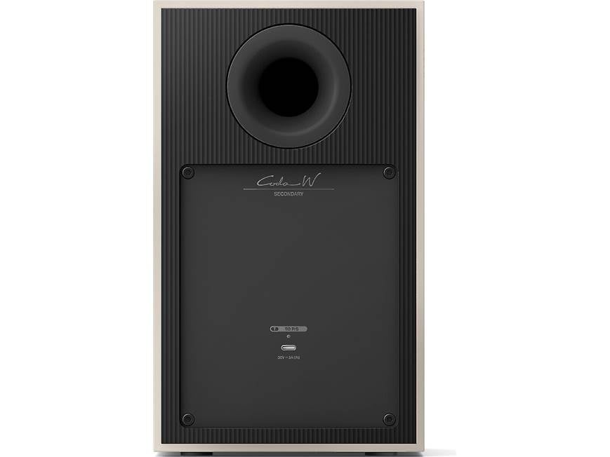 KEF Coda W (Nickel Grey) Powered stereo speakers with Bluetooth