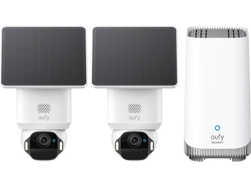 Anker eufy SoloCam E42 2台セット (S340 S3 eufy by Anker SoloCam E42 2-Cam Kit Wireless home security system