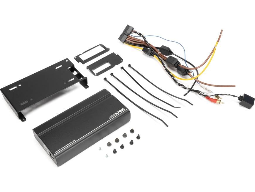 Alpine iLX-W670-S and Mono Amp Package Includes iLX-W670-S