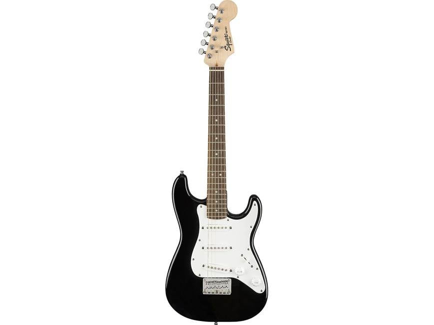 Squier Mini Stratocaster® (Black) 3/4-size electric guitar with