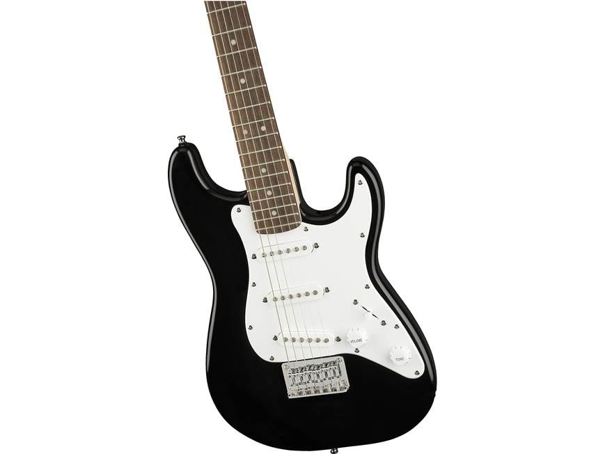 Squier Mini Stratocaster® (Black) 3/4-size electric guitar with