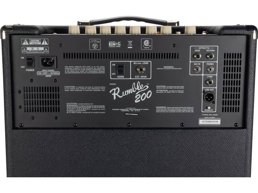 Fender Rumble™ 200 200-watt, 1 x 15