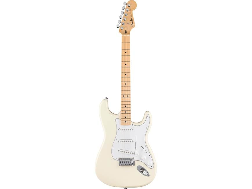 Fender Standard Stratocaster® (Olympic White) Electric 6-string