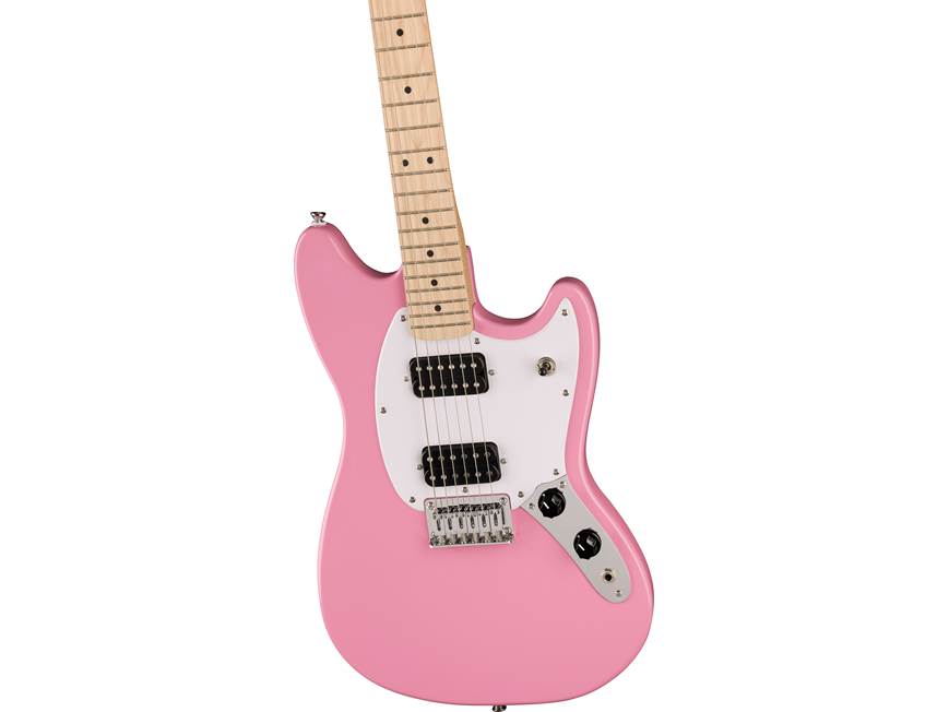 Squier Sonic® Mustang® HH (Flash Pink w/maple fretboard) Electric