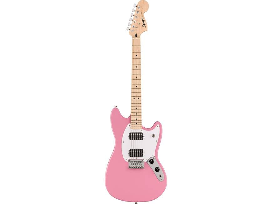 Squier Sonic® Mustang® HH (Flash Pink w/maple fretboard) Electric