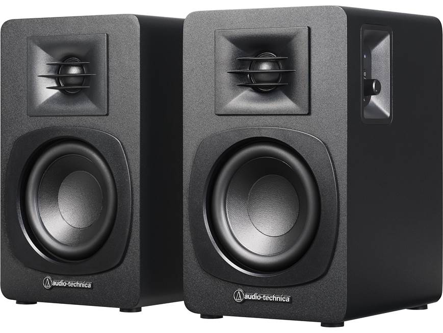 Audio-Technica AT-SP3X (Black) Powered stereo speakers with