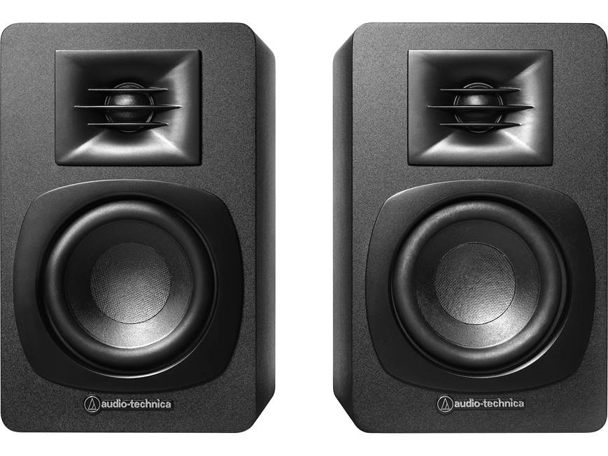 Audio-Technica AT-SP3X (Black) Powered stereo speakers with