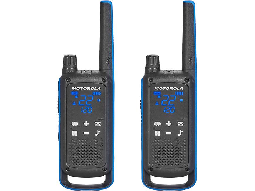 Motorola Talkabout T82 Extreme – 4 Walkie Talkie PMR446 Con Portata Fino A 10 Km, Impermeabili IPX4 E Torcia
