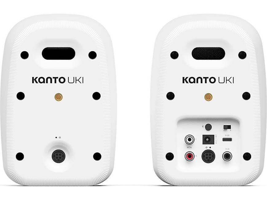 【新品】Kanto Audio UKI (CHALK) Kanto UKI (Chalk) Powered desktop stereo speakers with Bluetooth