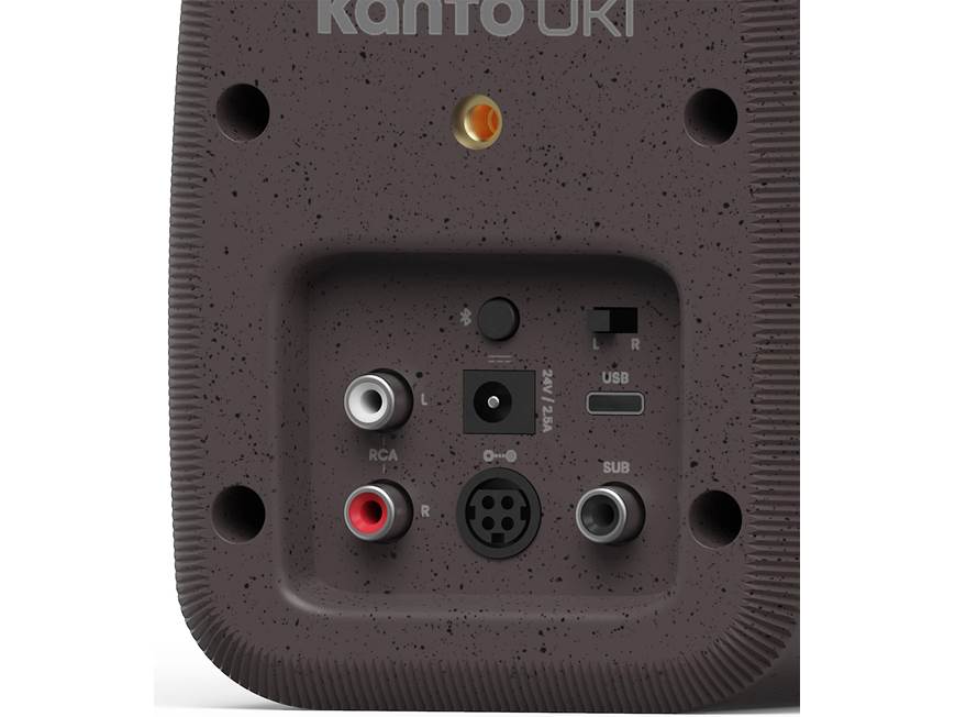Kanto UKI (Pumice) Powered desktop stereo speakers with Bluetooth