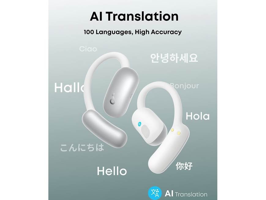 Anker Soundcore AeroFit 2 (with AI Translation) (White) Wireless