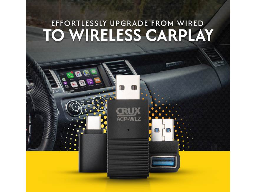 CRUX ACP-WLZ Wireless Apple CarPlay® and Android Auto™ interface