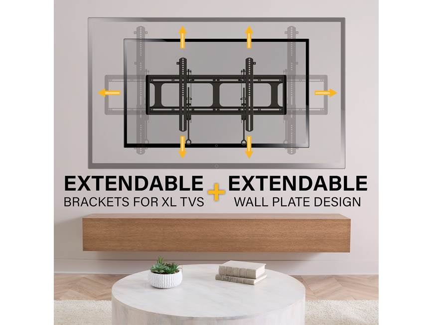 Sanus VXL7-B2 XL Super-slim fixed wall mount for TVs 65