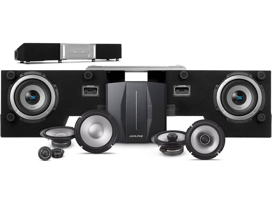 Alpine PSS-23FORD-F150 8-speaker sound system upgrade for select