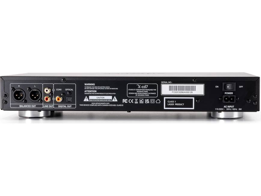Advance Paris X-CD7 Single-disc CD player with front-panel USB