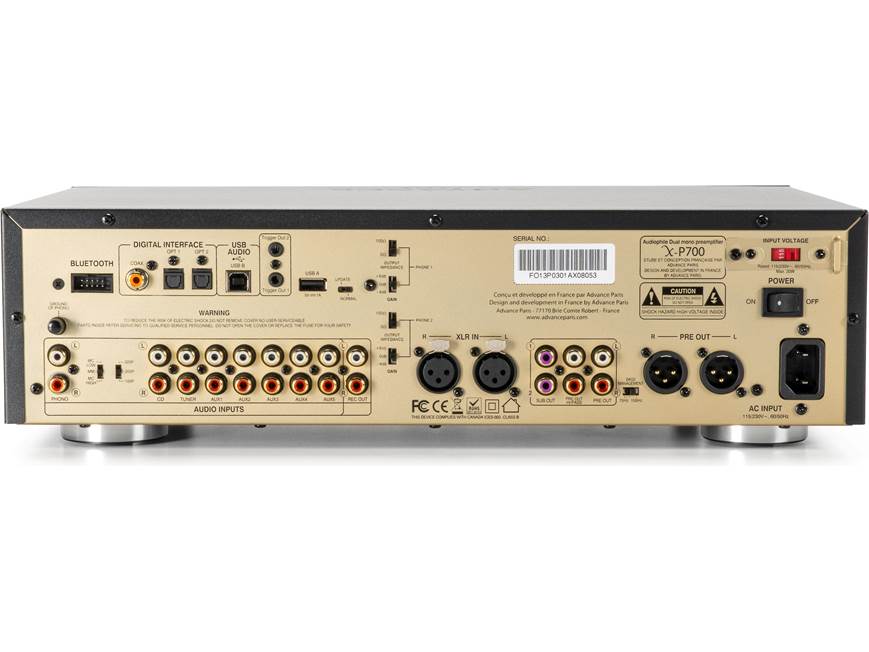Rotel RC-1590 MKII vs Advance Paris X-P700