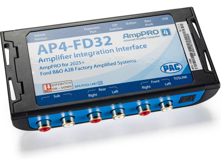PAC AmpPRO AP4-FD32 Aftermarket Amplifier Interface Allows