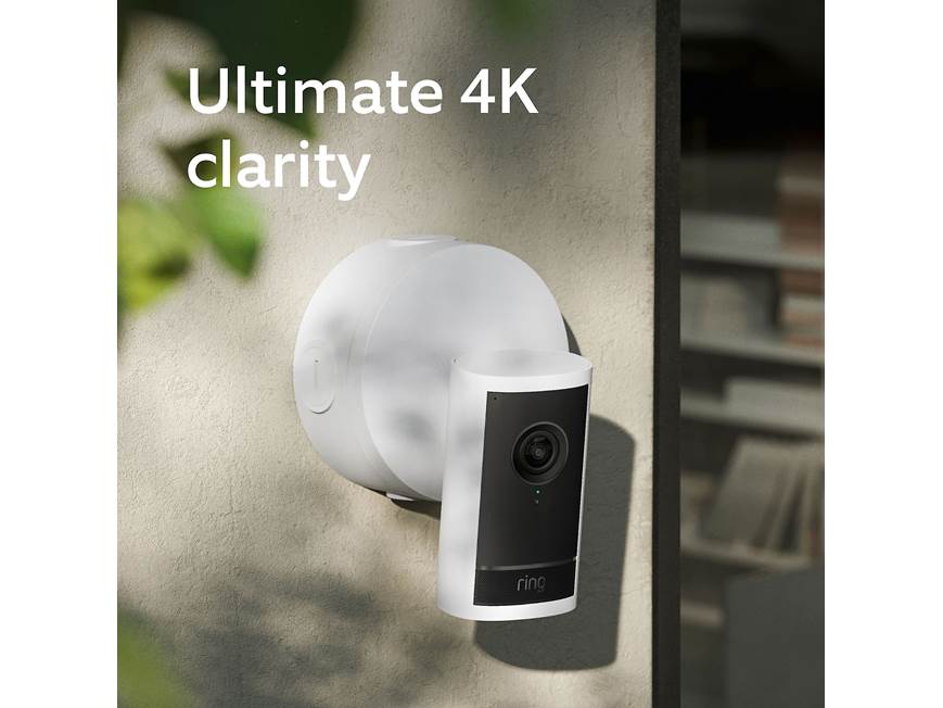 Ring Outdoor Cam Pro (Power over Ethernet) (White) Wired outdoor