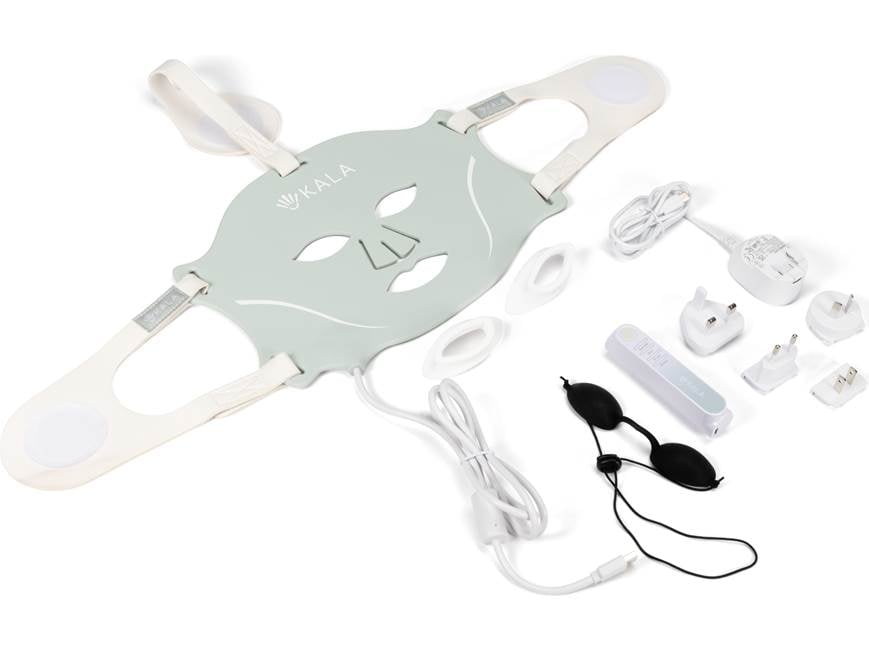 Kala Red Light Face Mask Portable, rechargeable therapy mask with