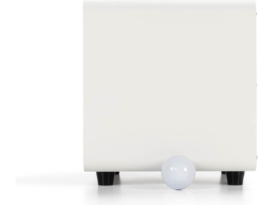 Kanto SUB6 (Matte White) Ultra-compact powered subwoofer (Matte