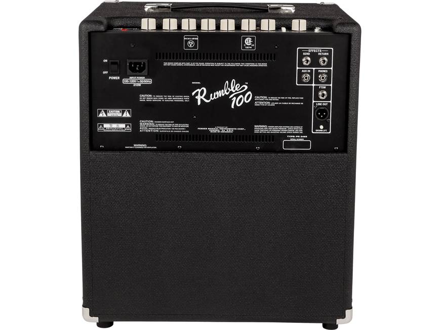 Fender Rumble 100 ベース用アンプ Fender Rumble™ 100 100-watt, 1 x 12