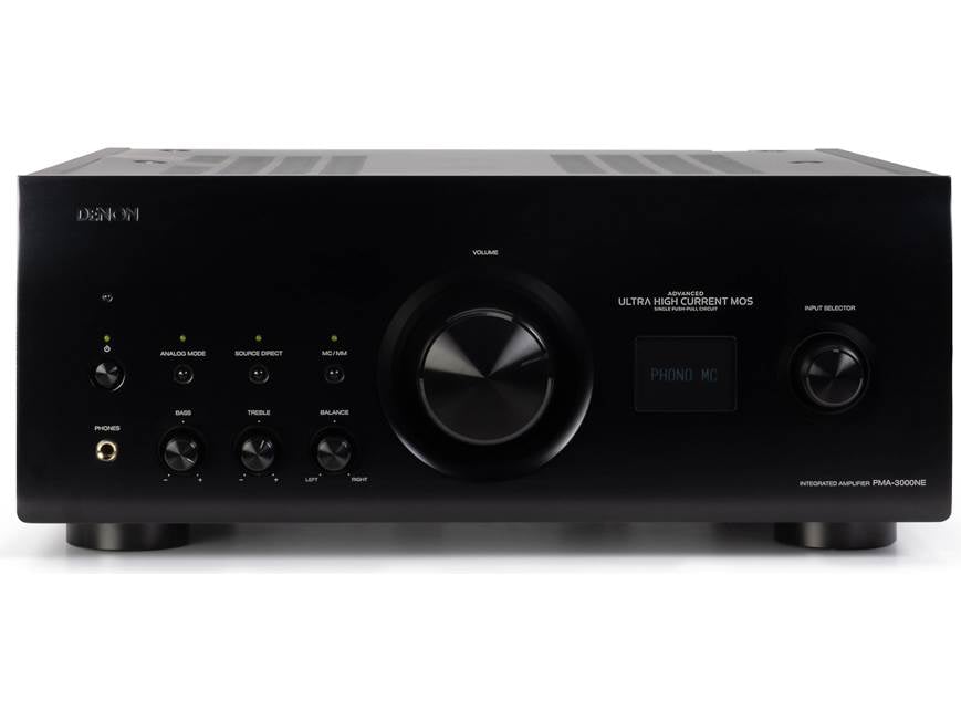 Denon PMA-3000NE (Black) Stereo integrated amplifier with built-in