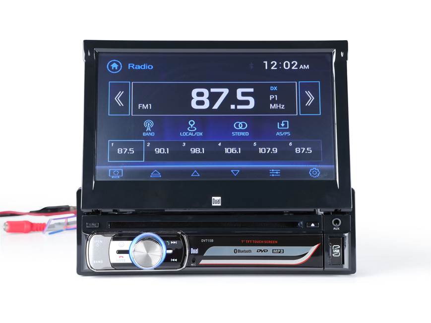 Dual DV715B DVD receiver at Crutchfield
