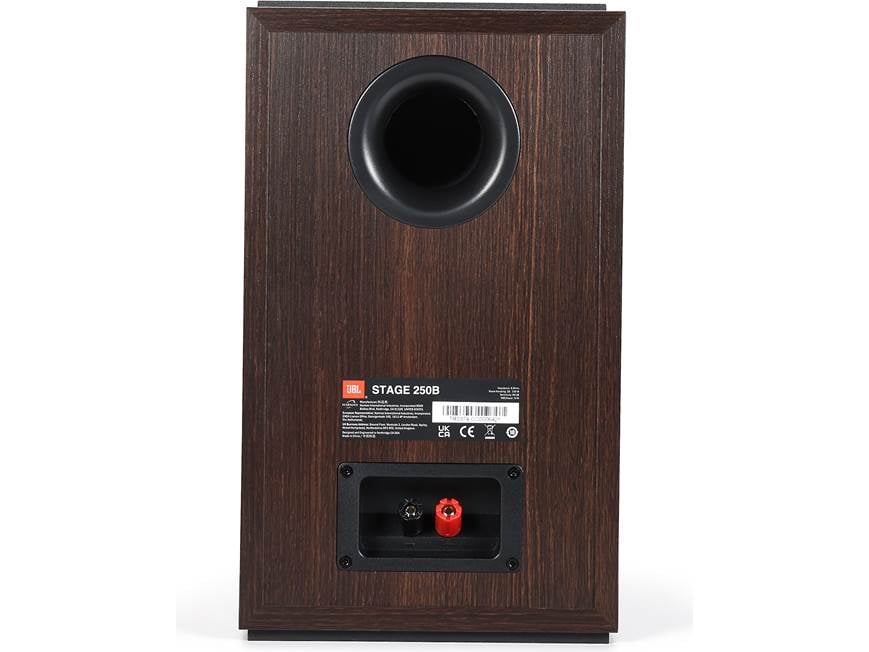 JBL Stage 250B (Espresso) Bookshelf speakers (Espresso) at Crutchfield